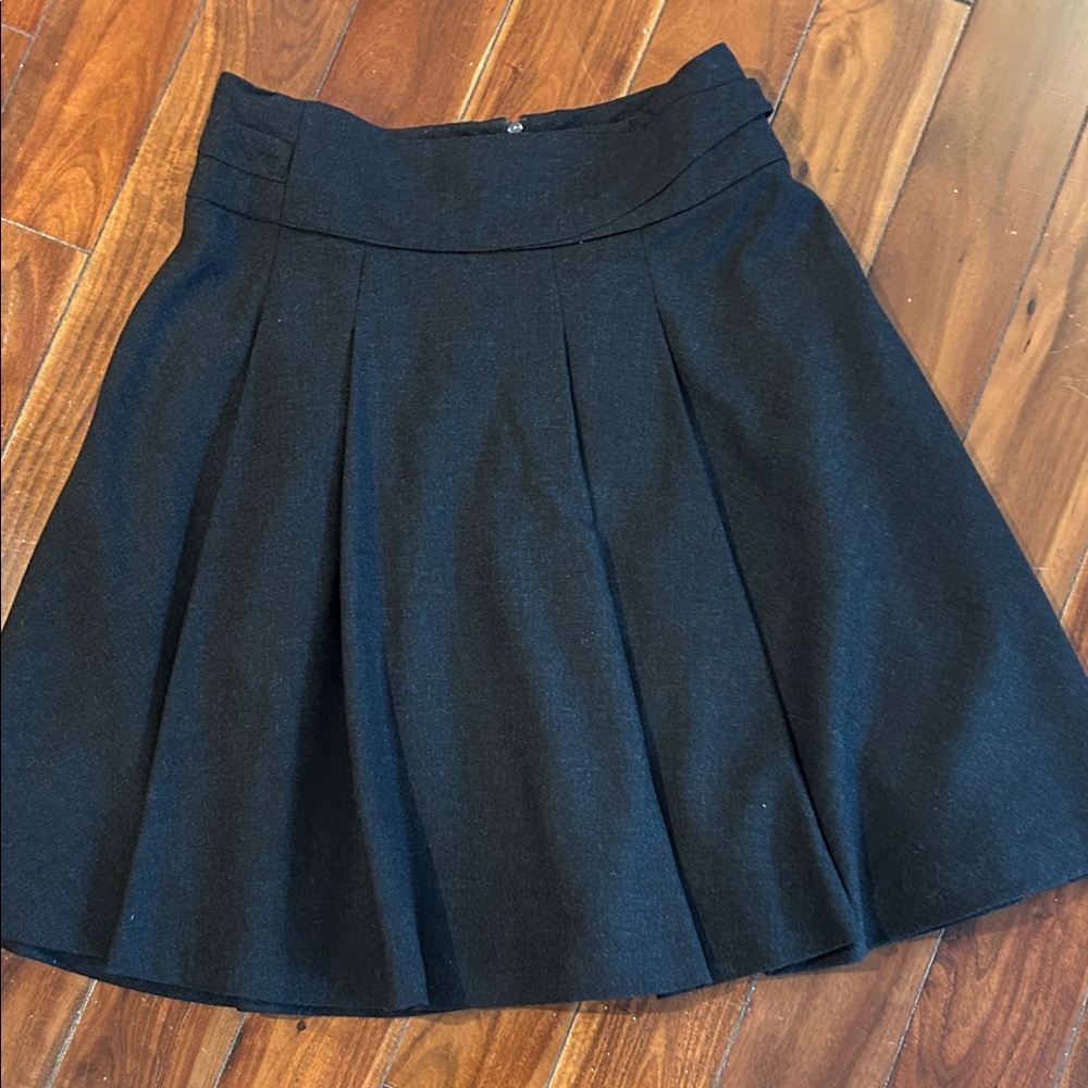 Elie Tahari Black Circle Skirt